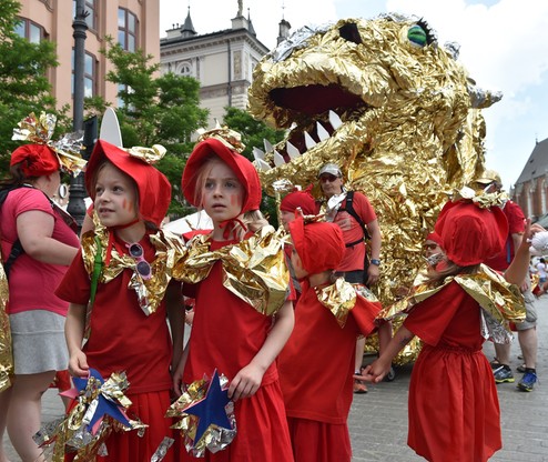 Wielka Parada Smoków przeszła przez Kraków