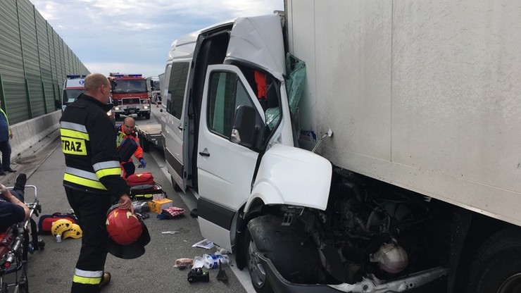 Wypadek na A2. Autostrada zamknięta przed granicą z Niemcami