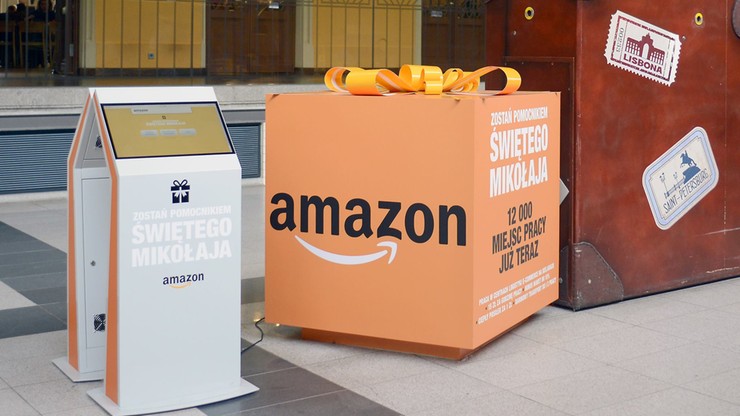 Oferta pracy z maszyny zamiast z pośredniaka. Amazon szuka pracowników na dworcach i w galeriach handlowych