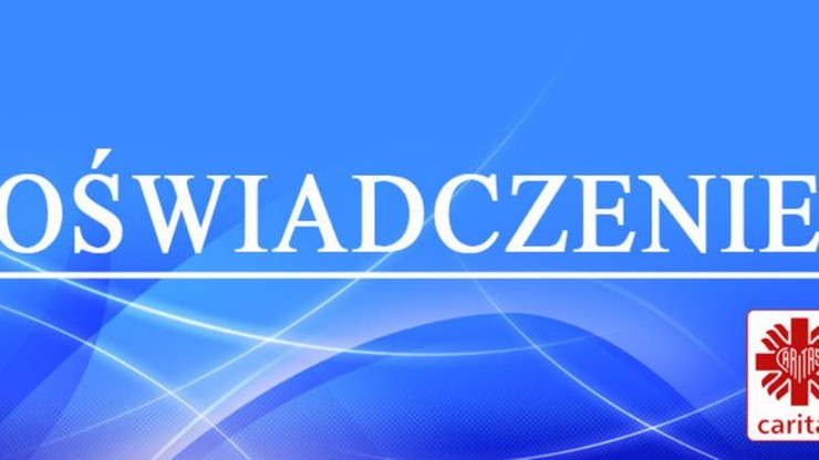 Caritas "odcina" się od zbiórki MON i Caritasu Polowego dla Syryjczyków