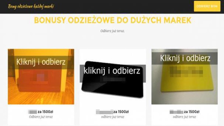 Poprzez fałszywe strony internetowe i sms-y oszukali setki tysięcy osób