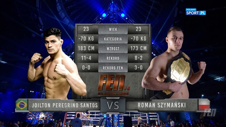 2016-10-15 Joilton Santos - Roman Szymański. Skrót walki