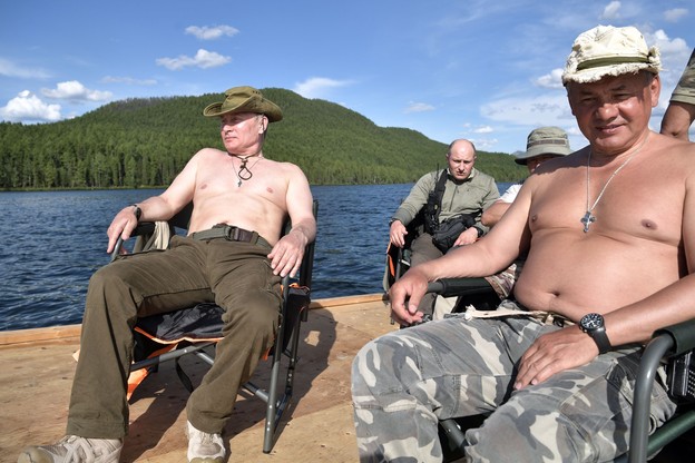 Putin na wakacjach. Na Syberii