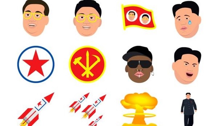 Piersi Kardashian wypierane przez twarz Kim Dzong Una. Aplikacja Kimonji vs Kimunji