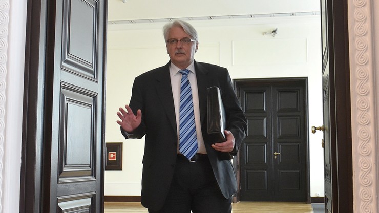 Waszczykowski: Rosja prowadzi z nami geopolityczną grę