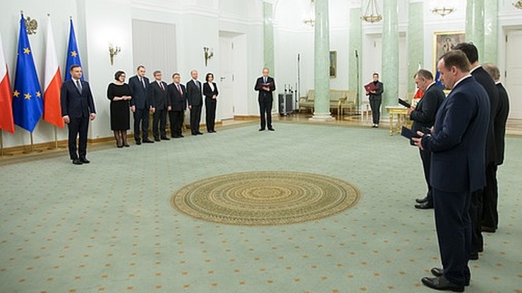 Prezydent odebrał ślubowanie od sędziów TK