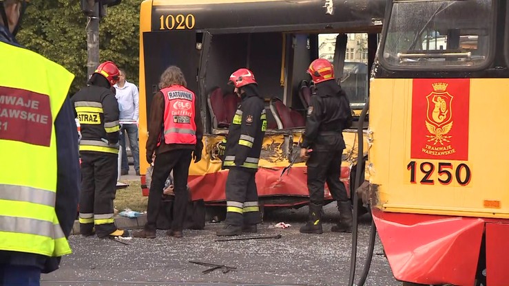 Wypadek w centrum Warszawy. Prokuratura wszczęła śledztwo