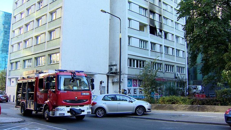 Wybuch gazu w centrum Warszawy. Ewakuowano 65 osób