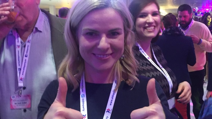 Joanna Schmidt we frakcji Verhofstadta. Została wiceprzewodniczącą europejskich liberałów
