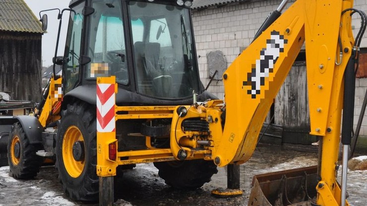 Kupił kradzioną koparkę. Stanie przed sądem