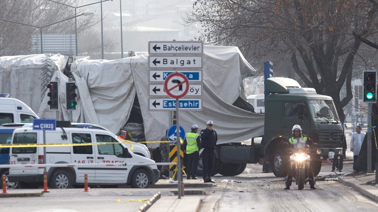 Turcja grozi Rosji po zamachu terrorystycznym w Ankarze
