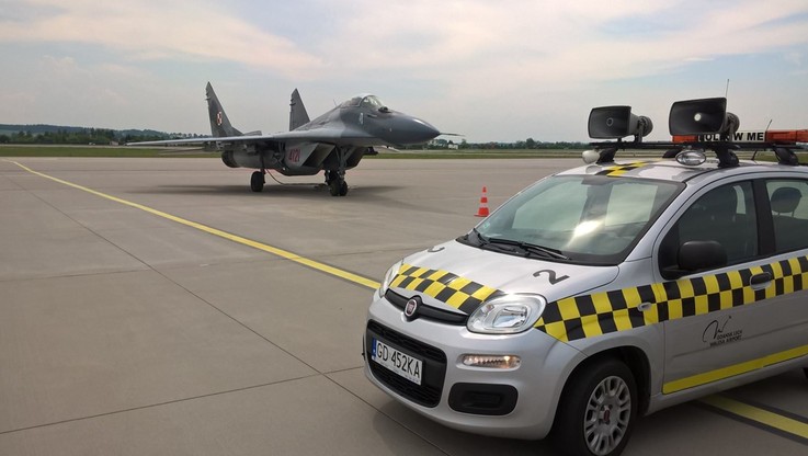 Pięć MIG-ów awaryjnie lądowało w Gdańsku