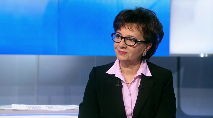 "Pani premier z uśmiechem na to patrzy". Witek o karykaturach w Dusseldorfie