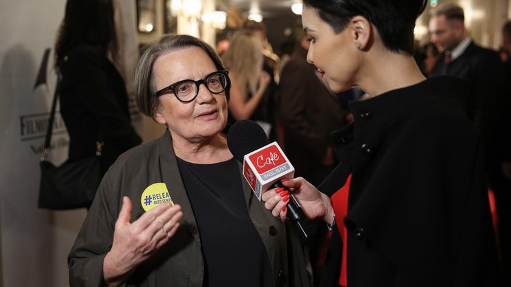 Agnieszka Holland doktorem honoris causa Uniwersytetu w Pradze. Studiowała tam pół wieku temu