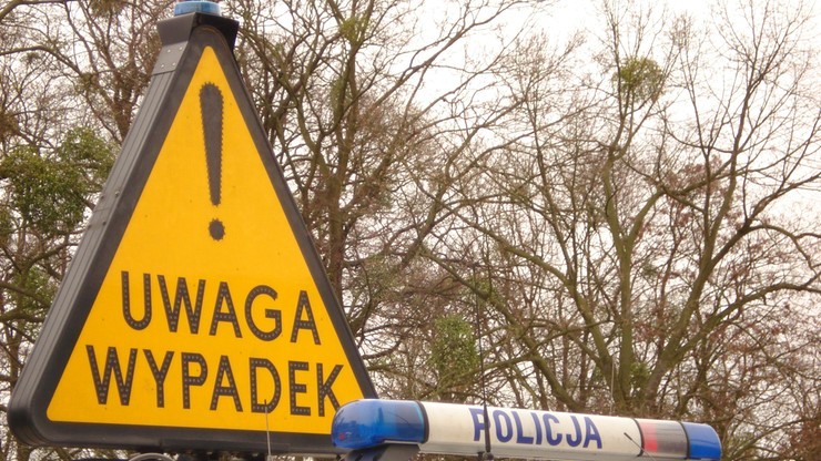 Czworo dzieci rannych po wypadku na trasie Słupca - Konin