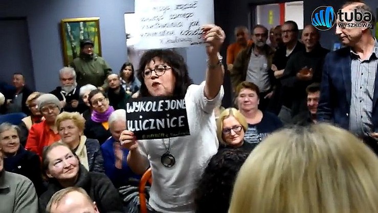 Kłótnia na spotkaniu z posłanką Pawłowicz. Na miejscu była policja