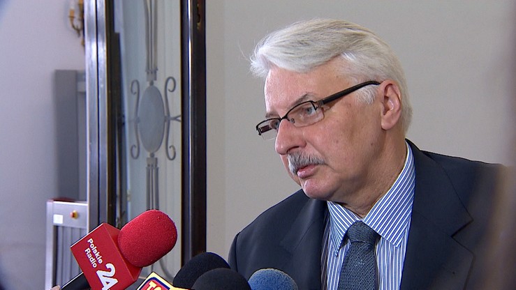 Waszczykowski: w poniedziałek odpowiem wiceszefowi KE ws. TK