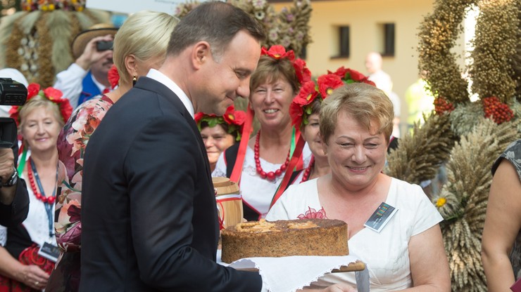 Para prezydencka w Spale. Rozpoczęły się tradycyjne Dożynki Prezydenckie