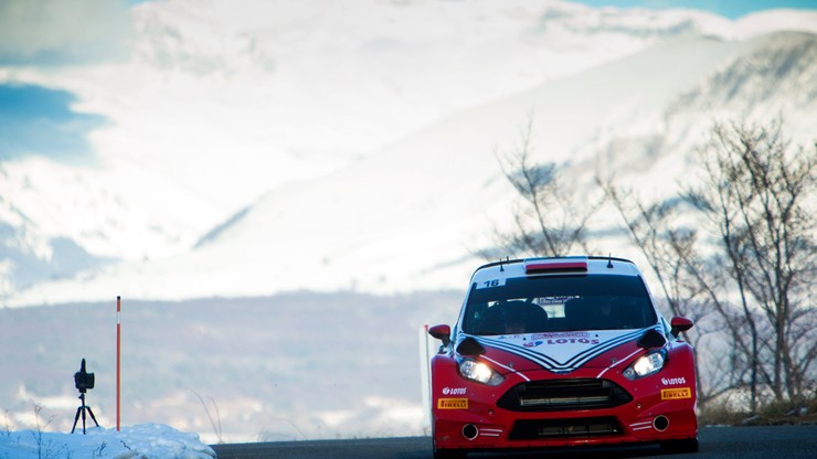 Kubica siódmy na odcinku testowym Rajdu Monte Carlo