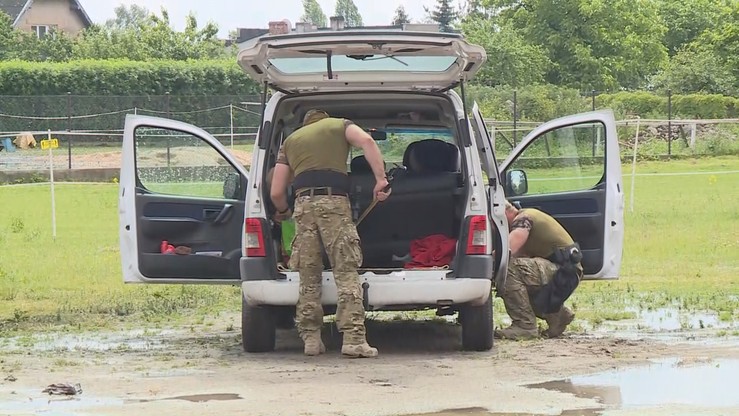 Zatrzymano mężczyznę, który mógł podłożyć bombę pod autem nauczycielki