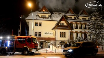20-10-2017 17:45 Poszkodowani w pożarze hotelu Belvedere goście walczą o odszkodowania. Ustalenia reporterów "Interwencji"