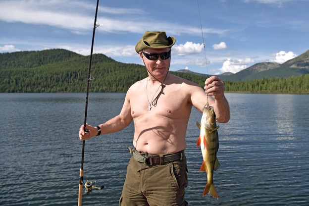 Putin na wakacjach. Na Syberii