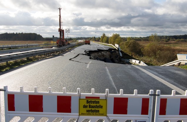 Niemiecka autostrada w stronę Szczecina zamknięta