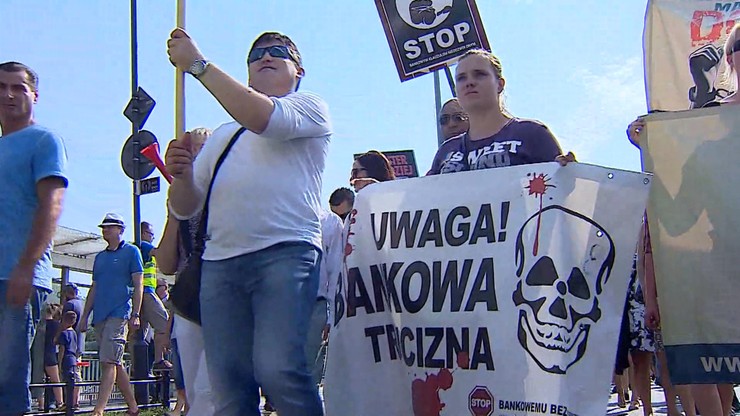 "Zero Haraczu!" - protest kredytobiorców
