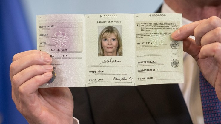 Rząd Niemiec wprowadza dowody osobiste dla imigrantów