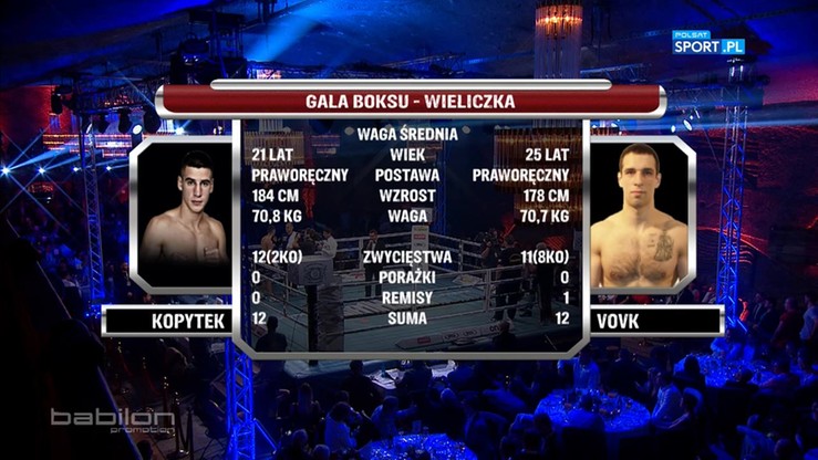 2016-10-22 Krzysztof Kopytek - Mykoła Vovk. Skrót walki