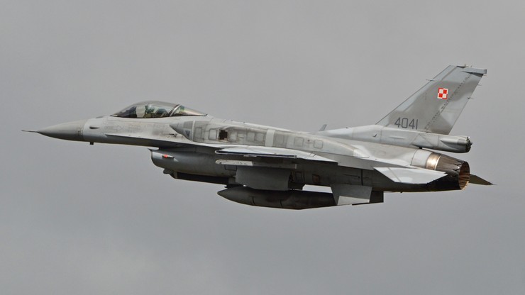 Wojsko potwierdza, że to polskie F-16 przechwyciły rosyjskie samoloty