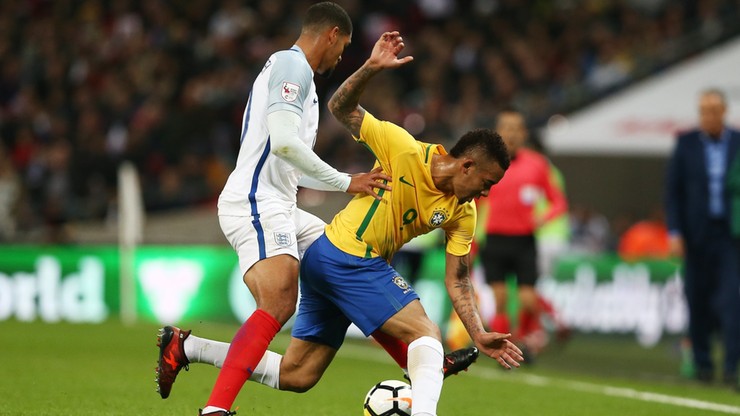 Emocje dopiero w końcówce. Anglia zremisowała z Brazylią