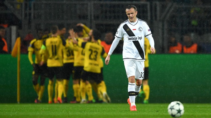 Grad goli w Dortmundzie. Borussia pokonała Legię 8:4