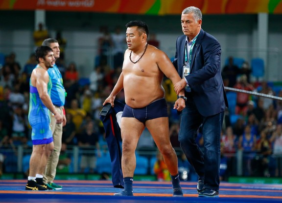 Nagi protest w Rio