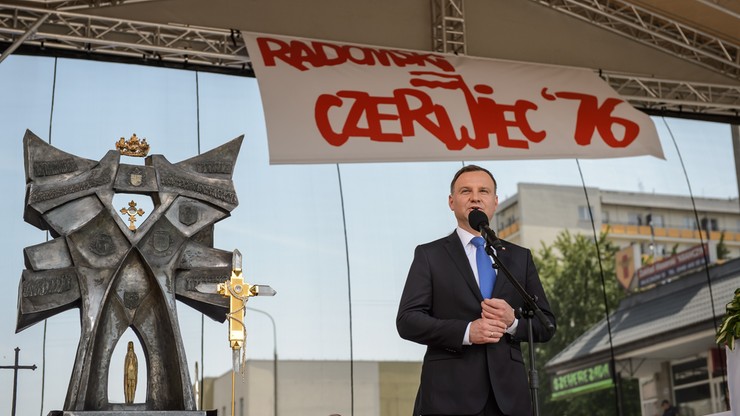 Duda: gdyby nie było Radomia, może nie byłoby Solidarności