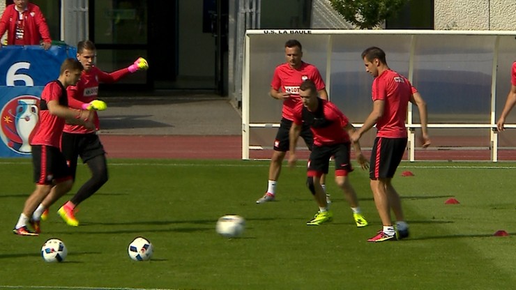 Euro 2016 – Polacy ćwiczyli w niepełnym składzie