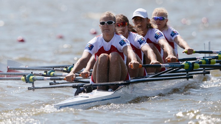 Polki z medalami wioślarskich mistrzostw Europy