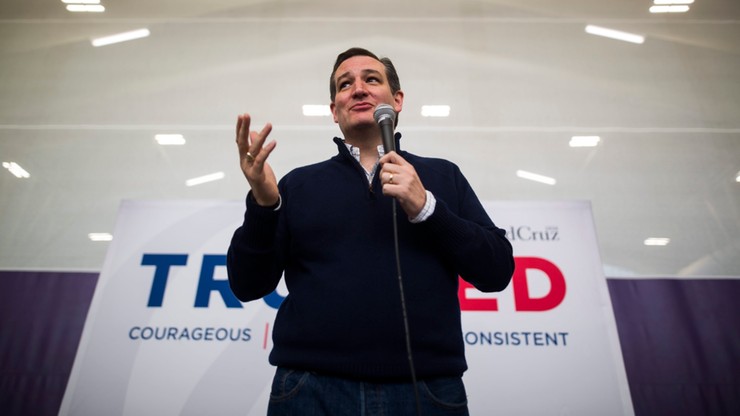 Ted Cruz pokonał Donalda Trumpa w pierwszej rundzie republikańskich prawyborów
