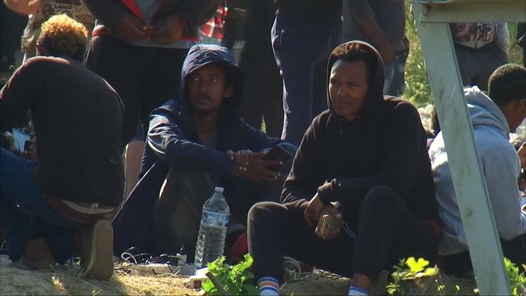 W Paryżu zlikwidowano kilka nielegalnych obozowisk imigrantów
