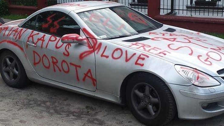 "Love Dorota". Zakochany lekarz-grafficiarz z Lublina. Pomalował ponad 20 aut