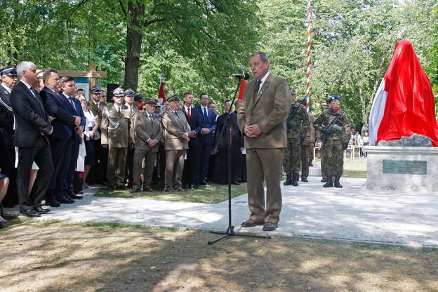 Odsłonięcie pomnika "Inki" na Podlasiu
