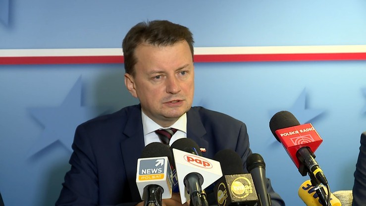 Błaszczak: trwają intensywne prace służb przed wizytą Trumpa