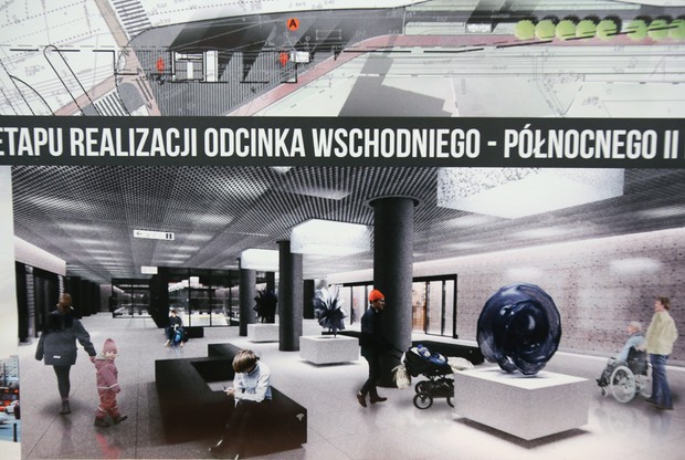 Wiemy jak będą wyglądać nowe stacje warszawskiego metra