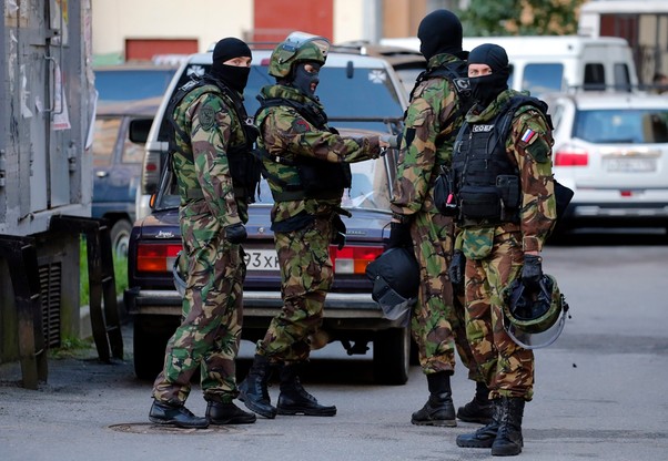Operacja przeciwko organizacji islamistycznej w Petersburgu