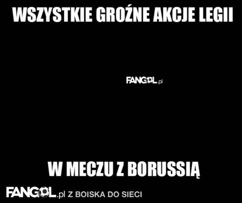 Internet nie oszczędza Legii. Komentarze po meczu z Borussią