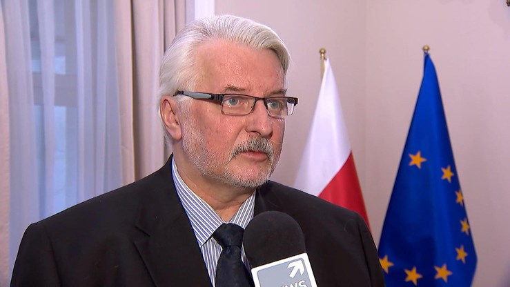Waszczykowski: nic się nie zmieniło, nie zgadzamy się z decyzją o relokacji