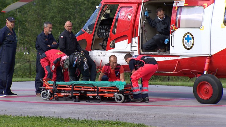 Wakacje w Tatrach. Więcej wypadków z udziałem turystów, ale bez ofiar śmiertelnych