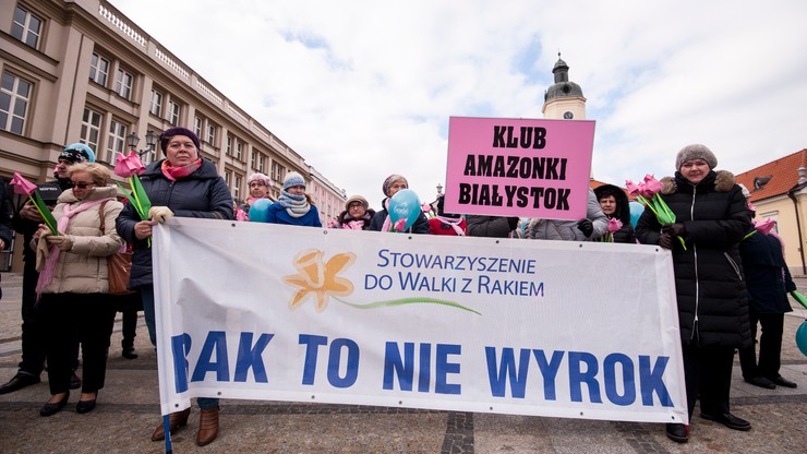 "Rak to nie wyrok". Ulicami Białegostoku przeszedł Marsz Nadziei