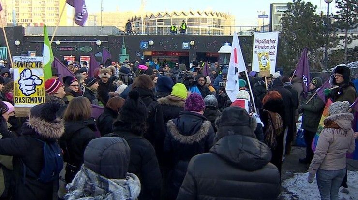 "Razem przeciwko rasizmowi". Protest w stolicy