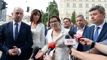 25-06-2017 18:11 "W sieci są wizerunki tych osób". PO zawiadomi prokuraturę ws. bójki podczas demonstracji KOD w Radomiu